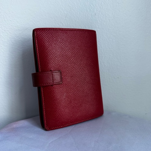 CELINE Red Folded Wallet - Picture 2 of 8